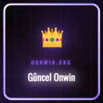 Güncel Onwin platformuna erişim sağlayan bir kullanıcının ekranı.
