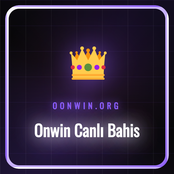 Onwin Canlı Bahis platformunun ana sayfası ve popüler maçlar