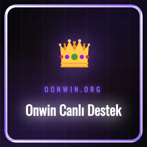 Bir müşteri temsilcisinin Onwin canlı destek hattı ekranında kullanıcıya yardım etmesi.