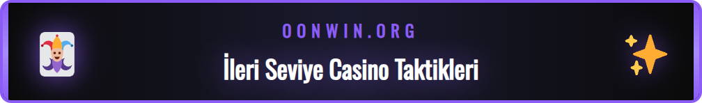 Onwin Casino oyunlarında kazancınızı artıracak ipuçları.