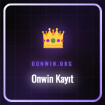 Onwin kayıt formunu dolduran bir kullanıcı ve platform arayüzü