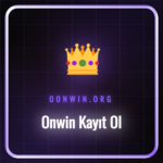 Onwin kayıt ol ekranında bir kullanıcının form doldurması.