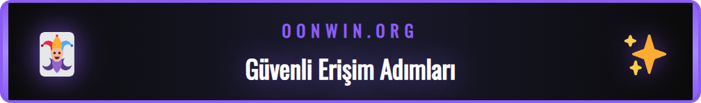 Onwin resmi Twitter hesabını takip etme adımlarını gösteren rehber.