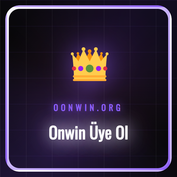 Onwin üye ol formunu dolduran bir kullanıcının ekran görüntüsü.