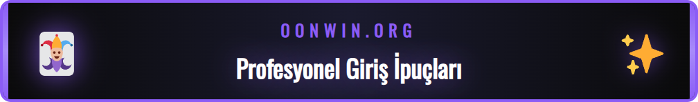 Onwin son giriş adresine anında erişim için mobil ipuçları