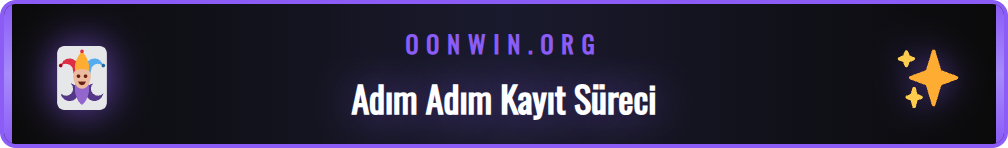 Onwine platformuna nasıl adım adım üye olunacağını gösteren rehber