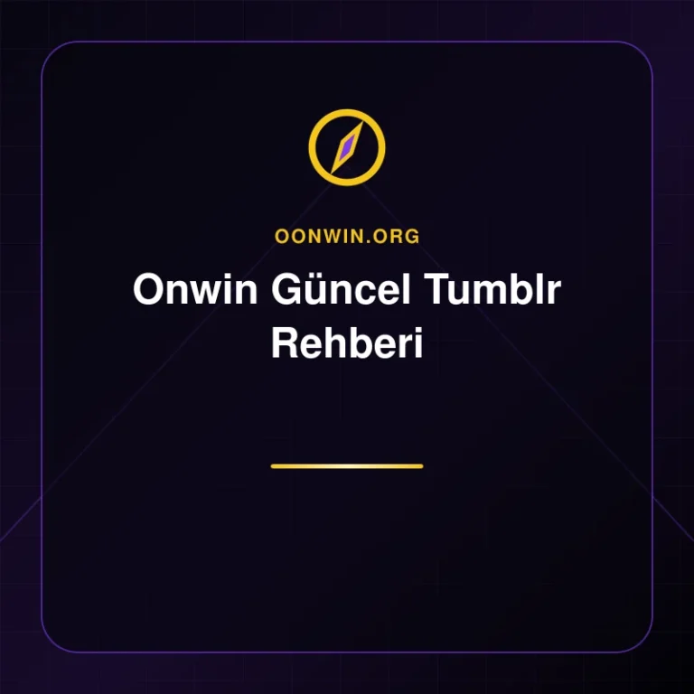 Onwin Güncel Tumblr Rehberi - oonwin.org