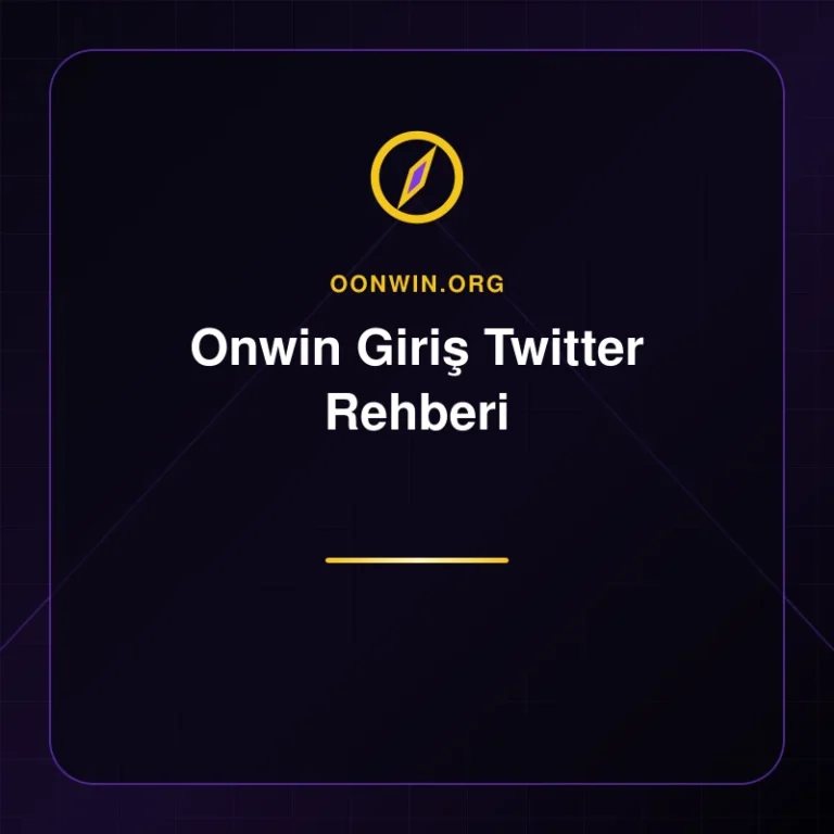 Onwin Giriş Twitter Rehberi - oonwin.org